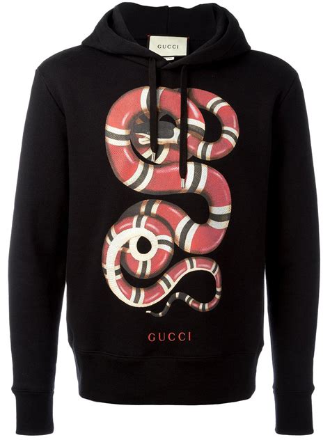 black gucci hoodie men